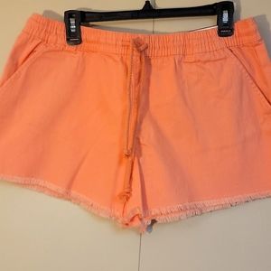 Natural Reflection shorts for women's 2-pocket denim shorts for ladies size L